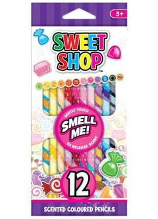 Набор карандашей sweet shop ароматных - 12 цветов