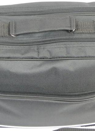 Тканинний портфель-сумка wallaby 2641 чорний8 фото