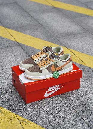 Nike sb dunk low dusty olive1 фото