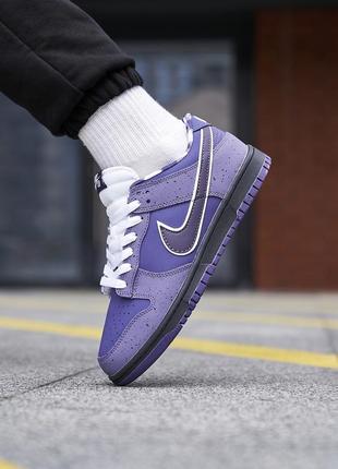 Nike sb dunk low violet lobster7 фото