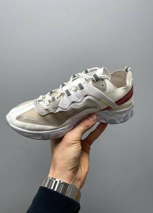 Жіночі кросівки nike react element 87’ white6 фото