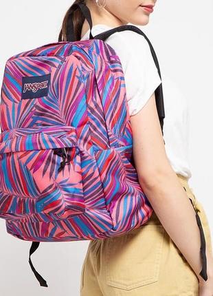 Молодіжний рюкзак jansport superbreak 25l різнокольоровий