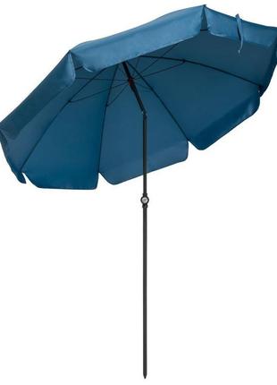 Велика пляжна парасолька з тефлоновим покриттям ø180 см livarn...