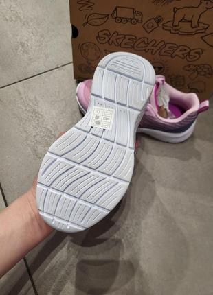 Кроссовки для девочки skechers 303608l pkgy оригинал6 фото