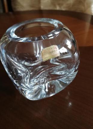 Ваза хрустальная винтажная fridrich германия