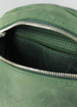 Поясная сумка зеленая винтажная beltbag7 фото