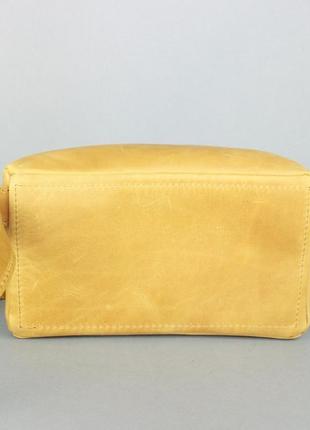 Поясная сумка желтая винтажная beltbag4 фото