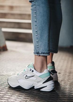 Nike m2k tekno 🍏 стильні жіночі кросівки найк