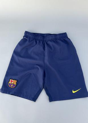 Футбольные шорты nike barcelona 13-15р