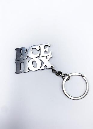 Металлический брелок для ключей