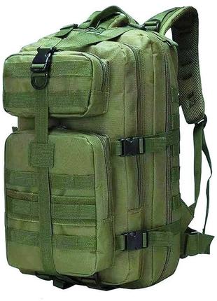 Тактичний рюкзак штурмовий 35 l combat хакі2 фото