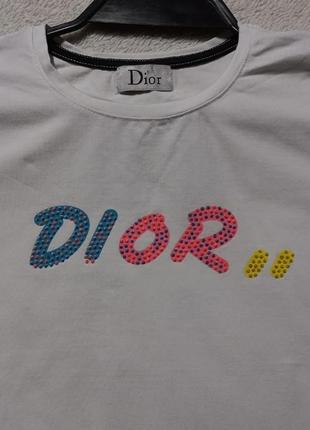 Футболка dior4 фото