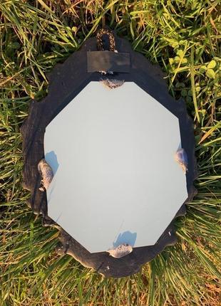 Зеркало ручной работы рамка из гипса барокко рококо бароко фигурное настенное...