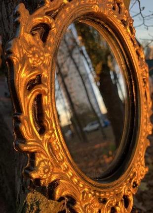 Зеркало ручной работы рамка из гипса барокко рококо бароко фигурное настенное...