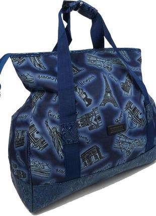 Дорожня сумка wallaby 44761-66 20л синій