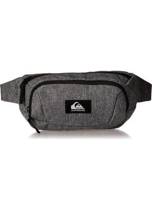 Сумка на пояс бананка quiksilver jungler ii waist pack сіра