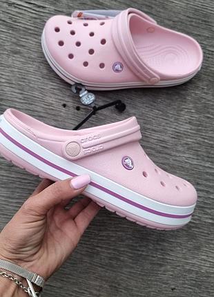 Шлепанцы сабо crocs crocsband