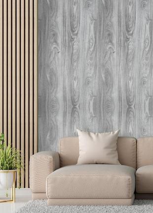 Самоклеюча вінілова плитка sticker wall sw-00001175 попеляста ...
