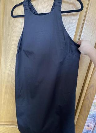 Новое чёрное универсальное красивое платье 50-52 р3 фото