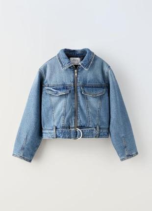 Нереально стильна, утеплена джинсова куртка