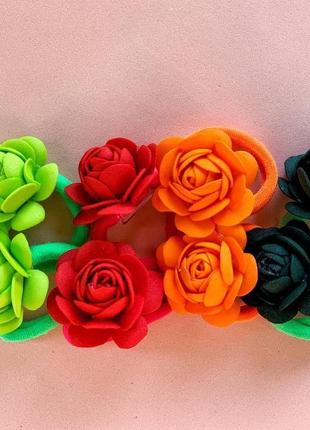 Манюсики троянди на резиночах3 фото
