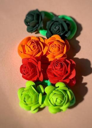 Манюсики троянди на резиночах2 фото