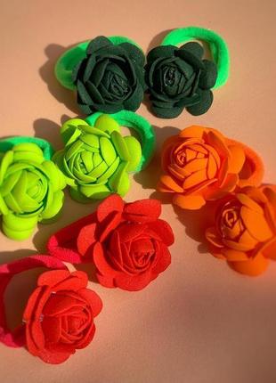 Манюсики троянди на резиночах1 фото