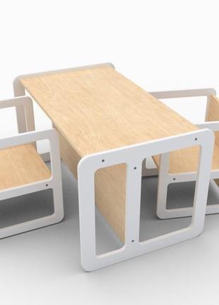 Стілець монтессорі кубічний стіл дитячий стіл / стілець дитяча лава6 фото