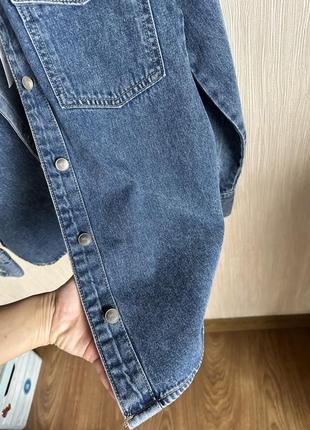 Нова джинсова рубашка сорочка s6 фото