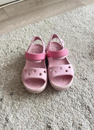 Босоножки кроксы сандалии crocs c9