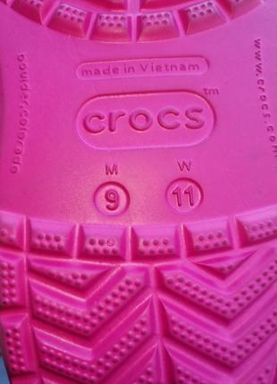 Сабо, клоги crocs crocsband m9 w11-42/43-27cm3 фото