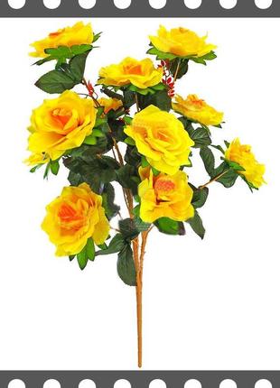 Штучні квіти букет рози vip, 13 голів, 780 мм кольори мікс