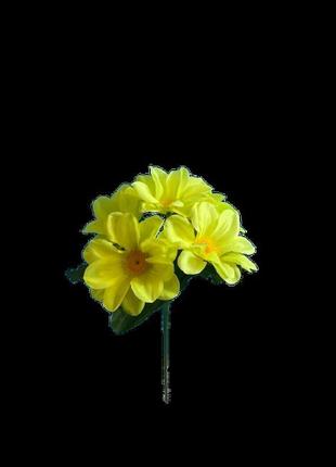 Букет "хризантеми" 22 см колір мікс4 фото