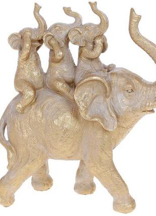 Декоративна статуетка слон та слоненята