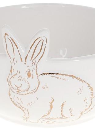 Набір (2шт.) піал керамічних з малюнком bunny 12,5 см, колір -...