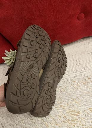 Кожаные фирменные сандалии merrell 41/40р.5 фото