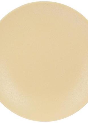 Тарілка керамічна scandi d22 см, колір — жовтий