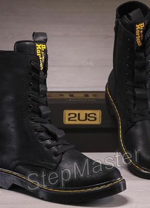 Мужские ботинки, берцы dr. martens contrast welt stich3 фото