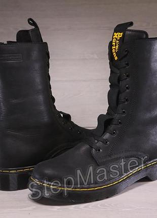 Мужские ботинки, берцы dr. martens contrast welt stich10 фото