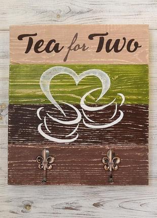 Чайна полиця "tea for two"2 фото