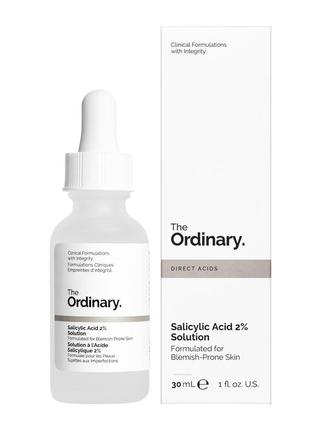 The ordinary- salicylic acid 2% solution - сыворотка с салициловой кислотой 2% - 30ml2 фото