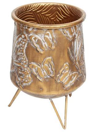 Кашпо металеве, 34,5см