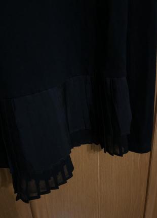 Бавовняний лонгслив блуза , плісе, didi , оригінал6 фото