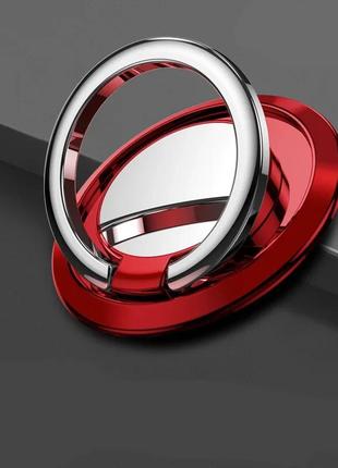 Кільце тримач попсокає popsockets для телефона 360 градусів. підставка для смартфона телефона y12 червоний