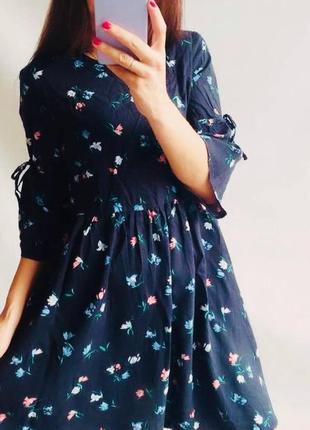 Віскозна сукня в квітковий принт / летнее платье из вискозы5 фото