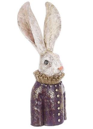 Декоративна статуетка кролик бюст 14.5*12*41см