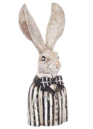 Декоративна статуетка кролик бюст 15*11.5*40.5см