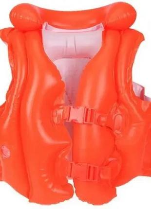 Детский надувной жилет intex 49*46см, 3-6 років