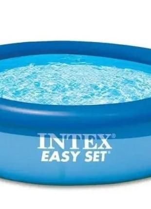 Надувний басейн intex easy set pool 2419л, 244*76см