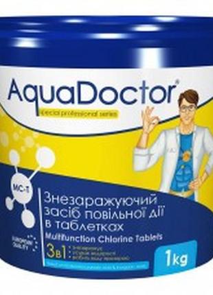 Дезинфікуючий засіб 3 в 1, aquadoctor 1кг (50х20(